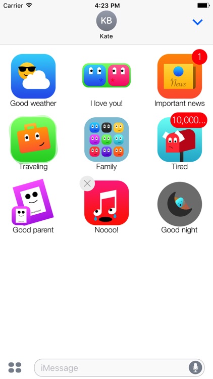 App Story Stickers