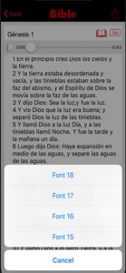 biblia reina valera español screenshot #5 for iPhone