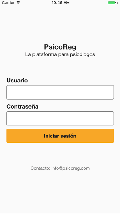 Screenshot #2 pour PsicoReg