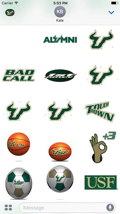 USF® Animated Stickers