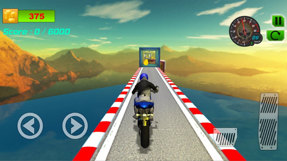 #1. Driving Bike In Space (iOS) 由: Yasir Majeed