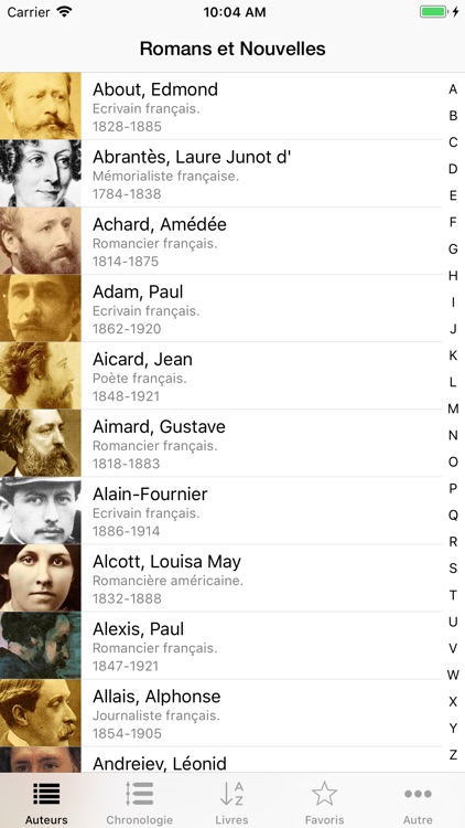1875 Books in French (Novels) screenshot-0