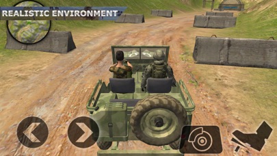 Army War Truck Driving screenshot 2