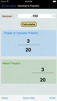 How to cancel & delete decimal to fraction converter+ 4