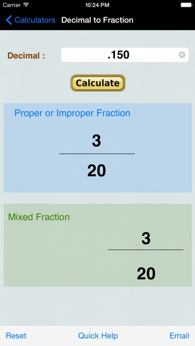 How to cancel & delete Decimal to Fraction Converter+ from iphone & ipad 1