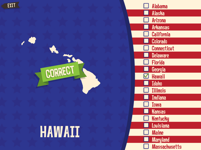 ‎Geography Drive USA Screenshot