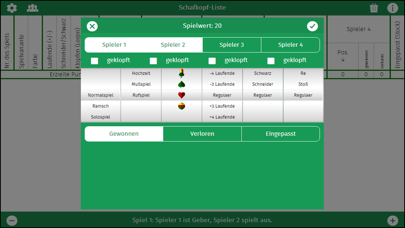 Screenshot #3 pour Schafkopf-Liste