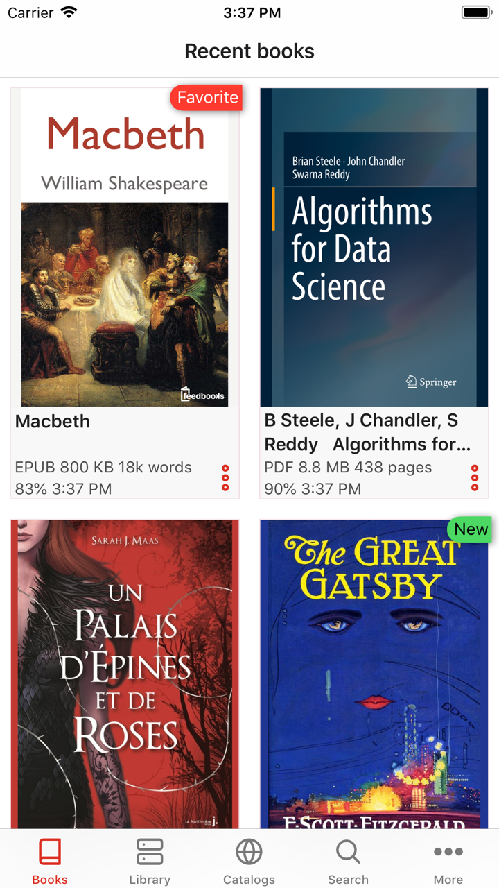 KyBook 3 Ebook Reader screenshot 3