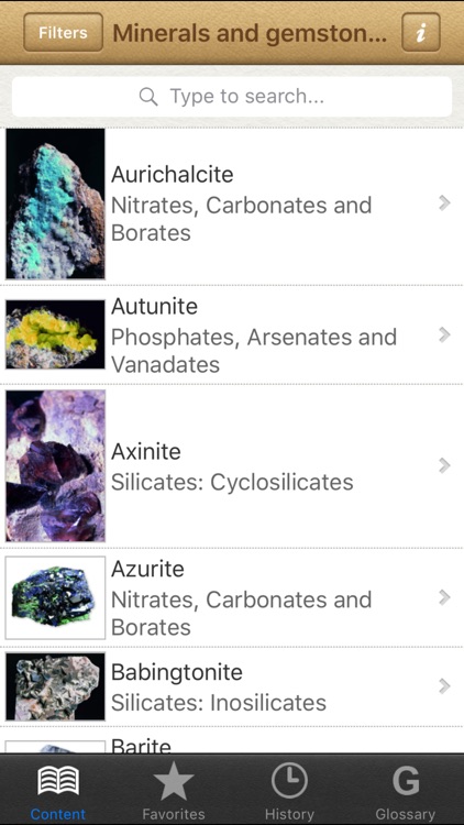 Minerals & Gemstones