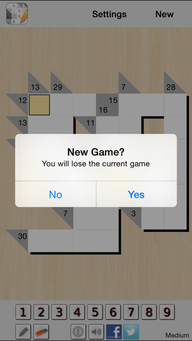 Screenshot #3 pour Kakuro - Cross sums