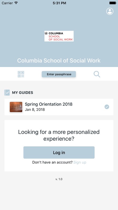 Columbia School of Social Work screenshot 2