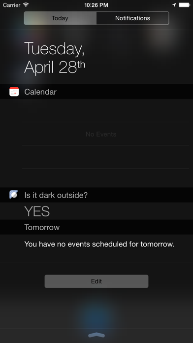 How to cancel & delete Is it dark outside? from iphone & ipad 2