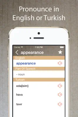 Game screenshot Turkish English Dictionary + apk