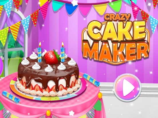 My Crazy Cake Maker Mania iPad screenshot