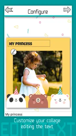 Game screenshot День рождения редактор фотокол apk