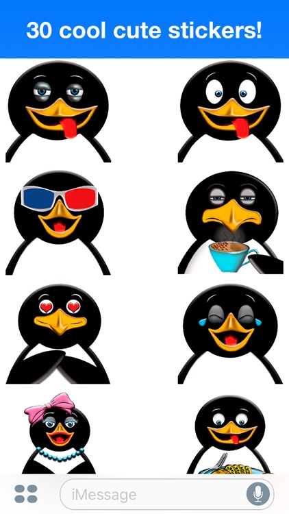 Penguin - Cute stickers