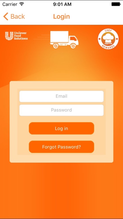 UFS Chef Rewards App