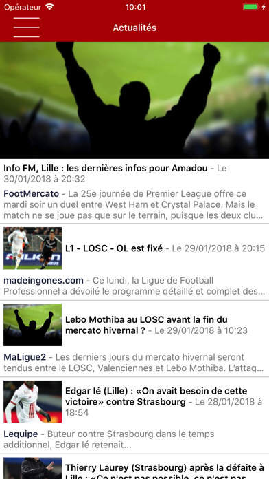 Screenshot #1 pour Lille actu en direct