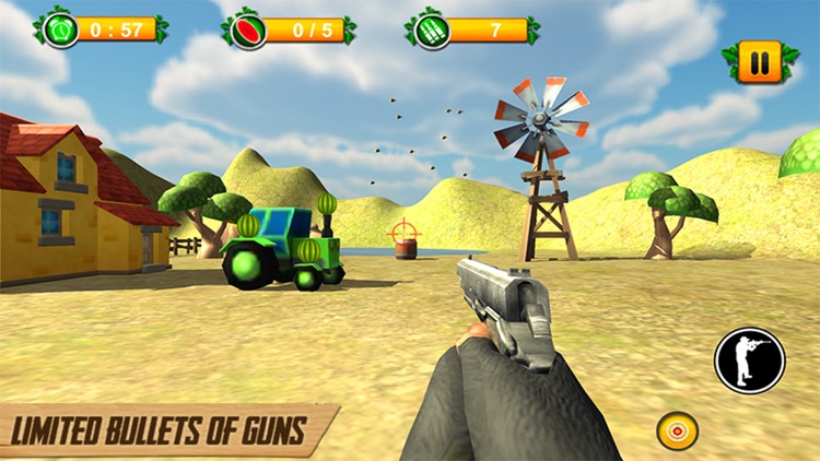 Watermelon Shooting Fruit Game screenshot-3