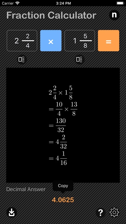 Fraction Calculator - Math screenshot-4