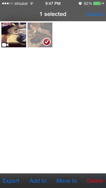 قفل الصور والفيديو screenshot-4