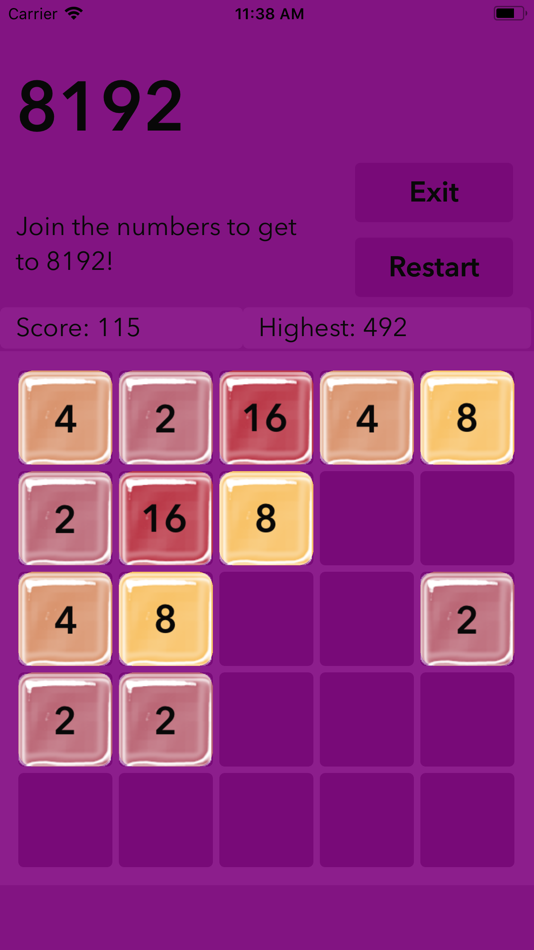 #4. 2048 All (iOS) 由: 叮咚 康
