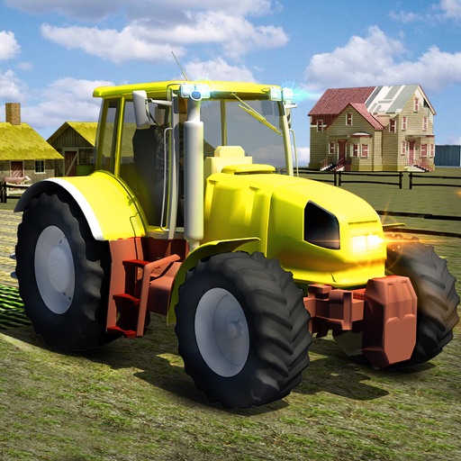 Euro Farm Tractor Driving game icon