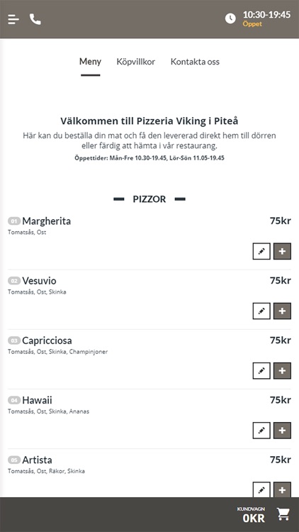 Pizzeria Viking i Piteå