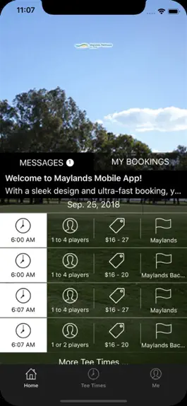 Game screenshot Maylands Golf Tee Times mod apk
