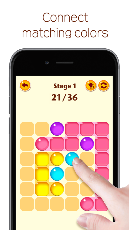 #1. ぷるっとつなゲー!Link the Puzzles (iOS) 由: ZERONE