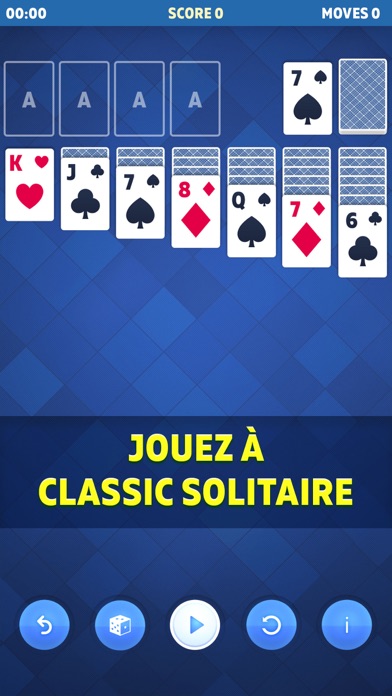 Screenshot #1 pour Solitaire Classique.