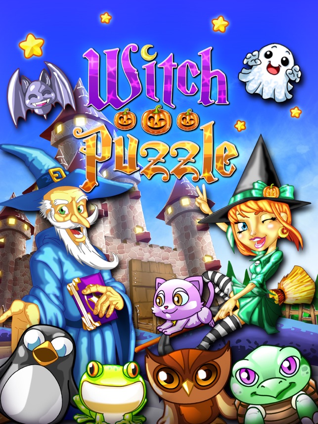 Cute Puzzle Witch 🕹️ Jogue no Jogos123