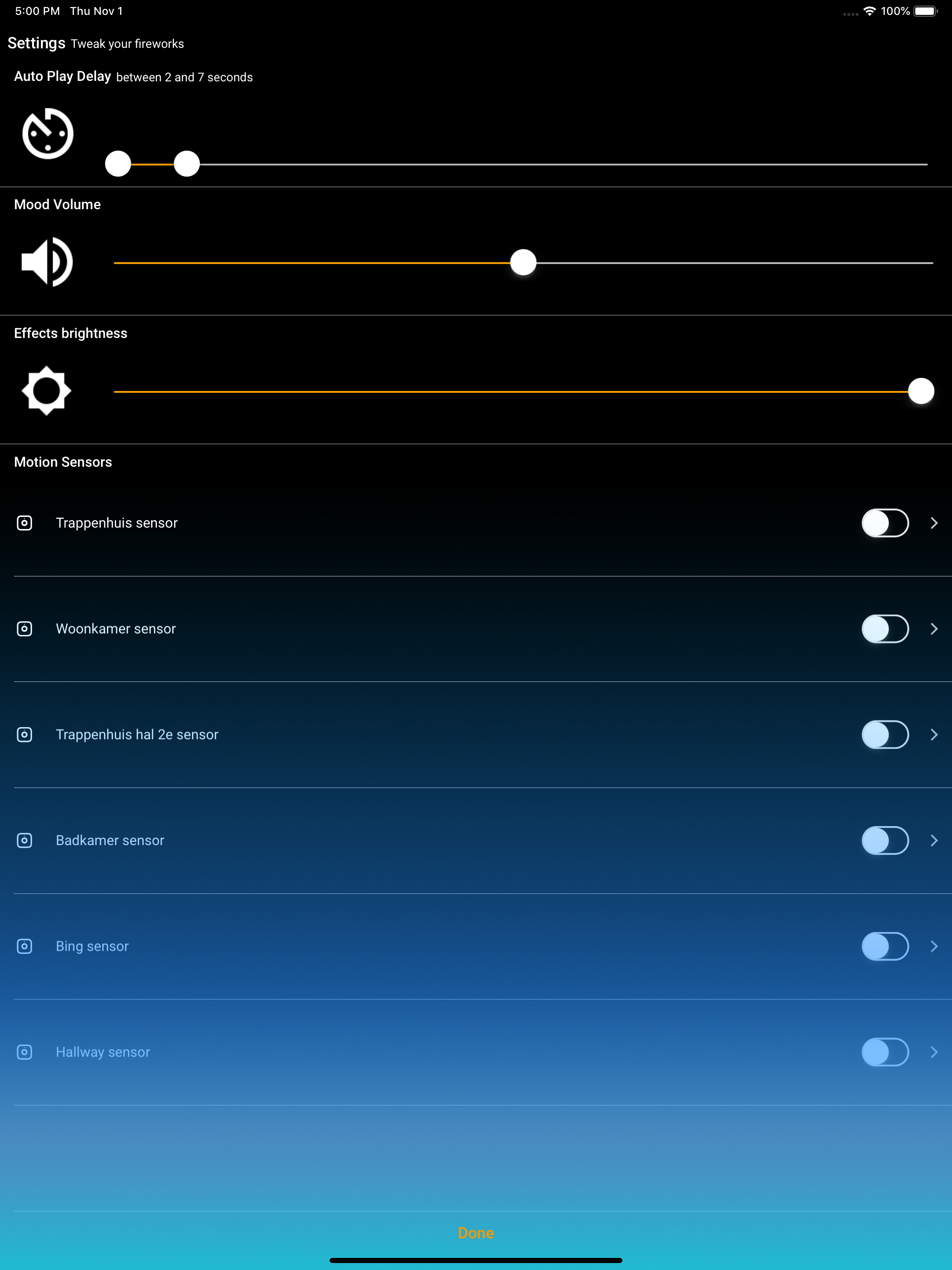 Hue Fireworks for Philips Hue screenshot 12
