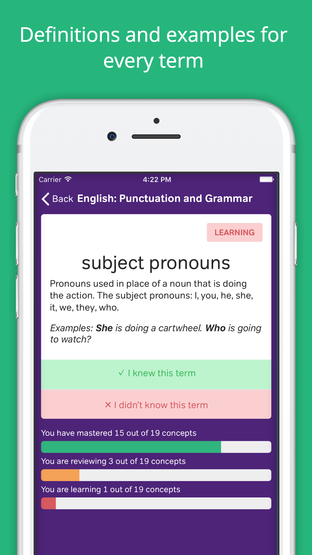 ACT Practice Flashcards screenshot 3