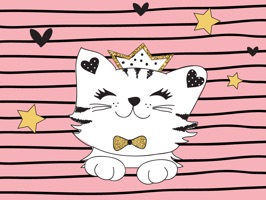 "I work with the Humane Society a lot and have three rescue cats