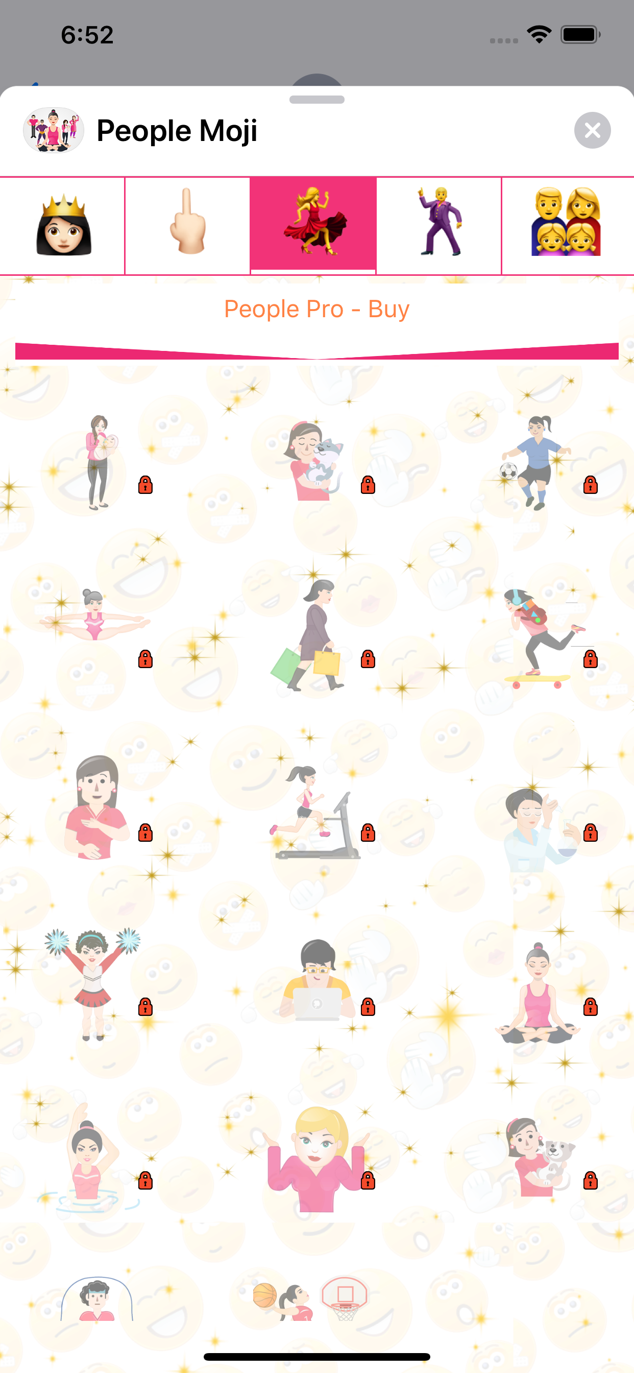 People Moji -Funny Expressions screenshot 4