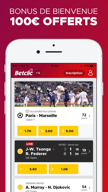 Betclic Paris Sportifs