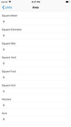 Multi Units Converter screenshot 2