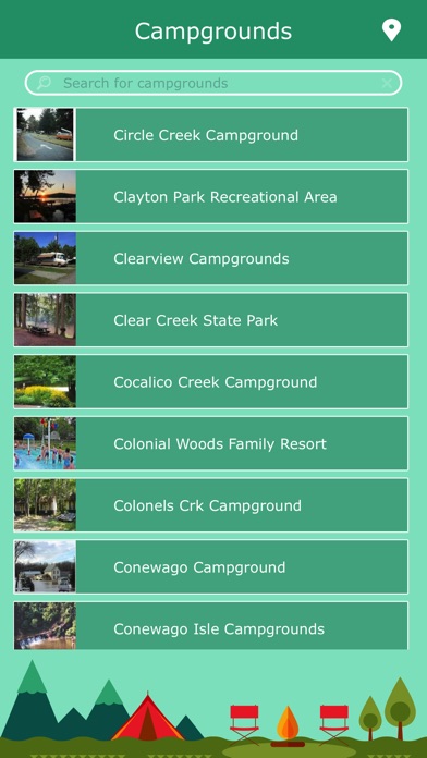 Pennsylvania RV Campgrounds screenshot 2