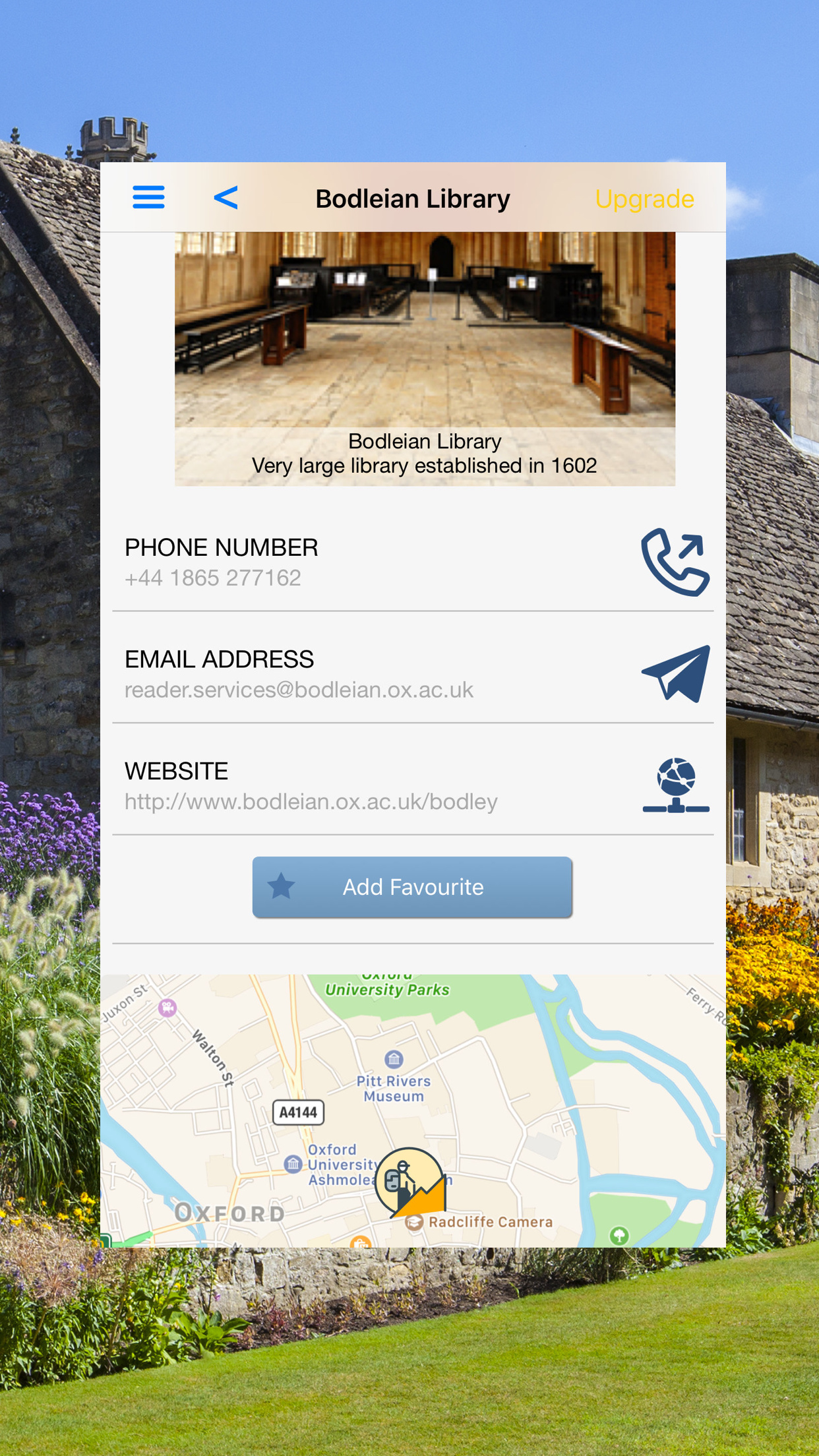 Oxford City Guide an Maps screenshot 4