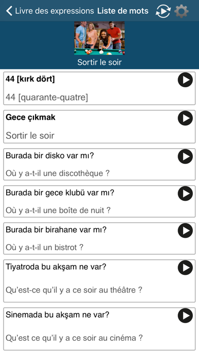 Screenshot #3 pour Apprendre le turc - 50 langues