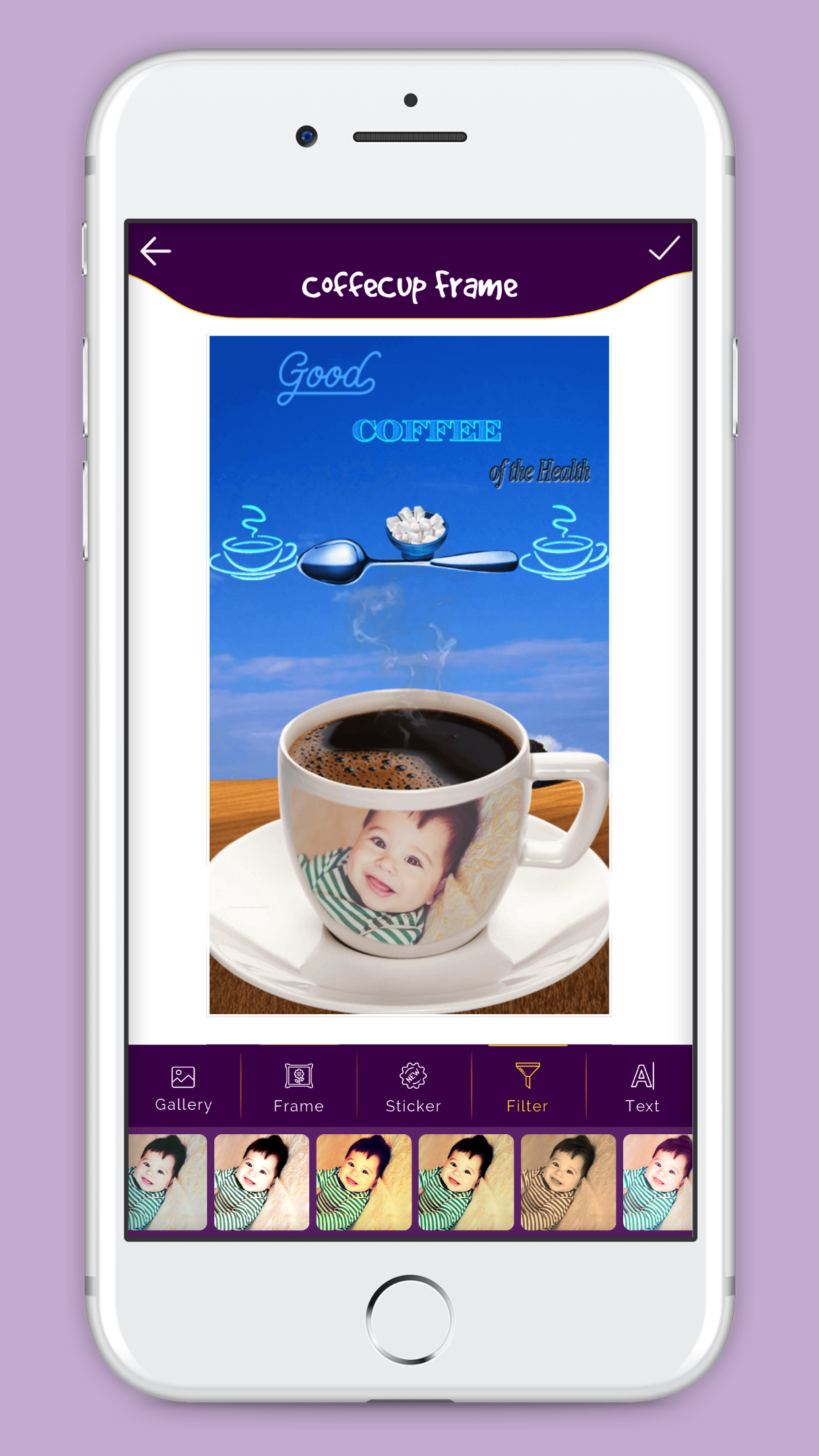 Coffe Cup Photo Frame screenshot 3