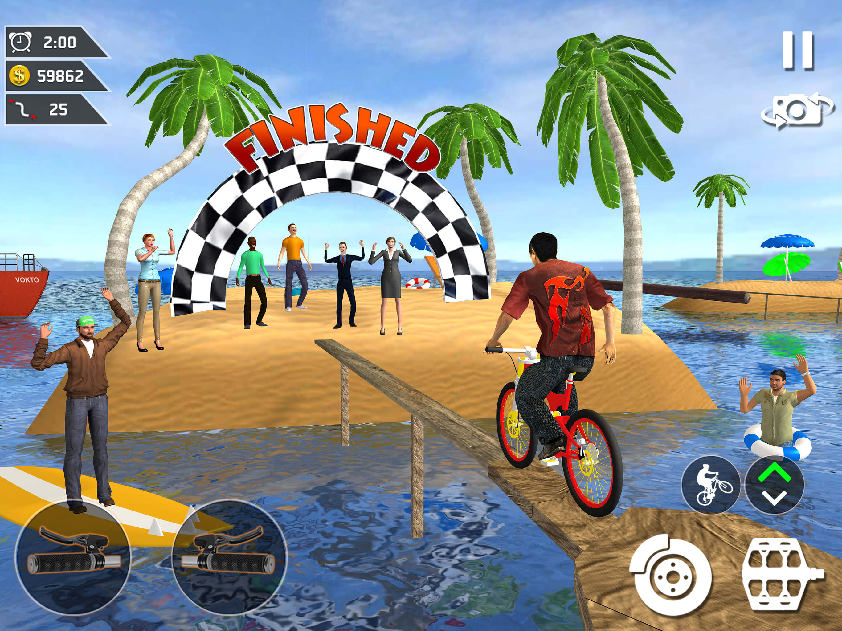 Water Park BMX Driving 2019