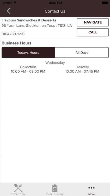 Flavours Sandwiches & Desserts screenshot-3