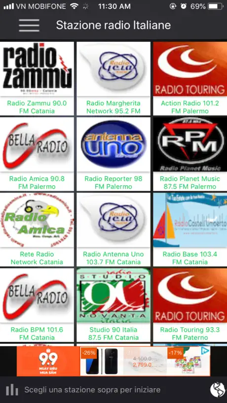 Italiane Radio Station
