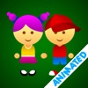 Cute Girl & Boy (animated)
