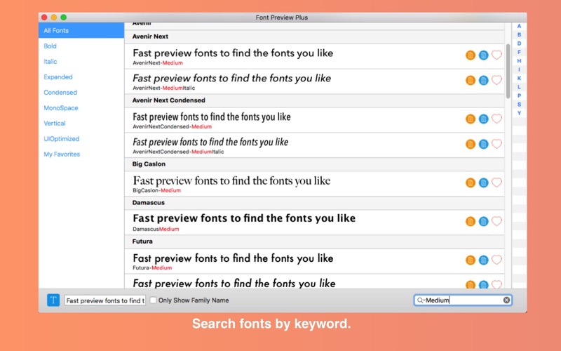 Font Preview Plus screenshot 4