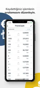 Döviz Altın Bitcoin Çevirici screenshot #4 for iPhone