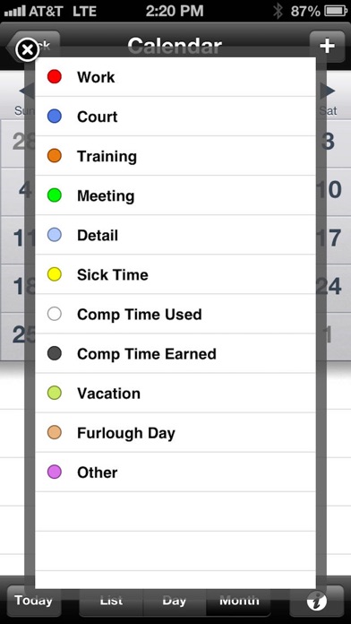 CopCal Screenshot 1 - AppWisp.com CopCal Screenshot 1 - AppWisp.com