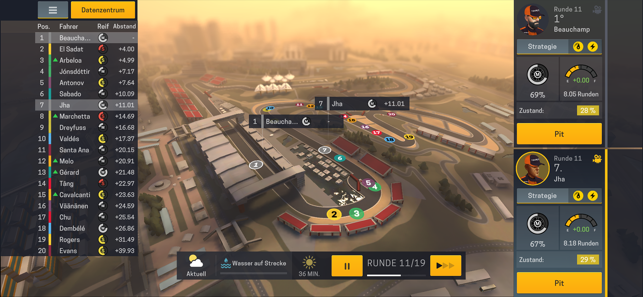 Motorsport Manager Mobile 2 Screenshot